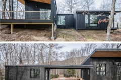 Rusafova Markulis Architects, Sapphire Cabin in Sapphire, N.C.