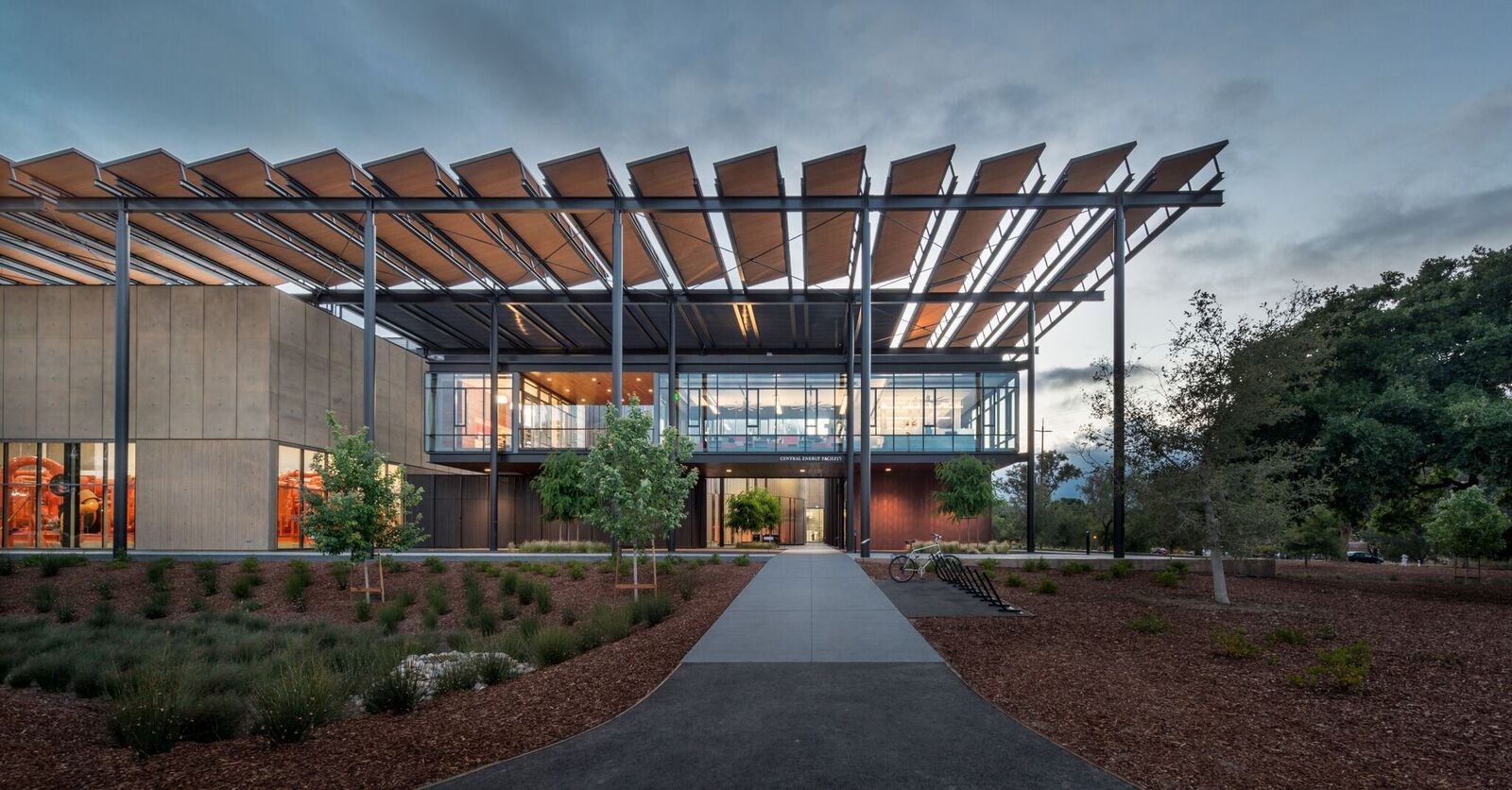 Stanford University Central Energy Facility by ZGF Architects; Matthew G. Anderson