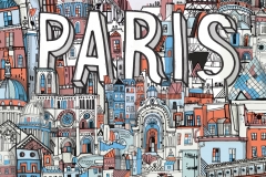 All the Buildings in Paris, by James Hancock
