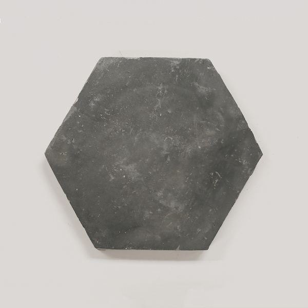 cle tile: Belgian reproduction, Flemish black hex