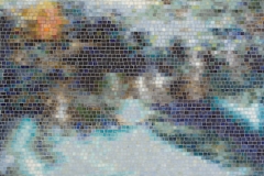Black Pool Sea Glass™ mosaic