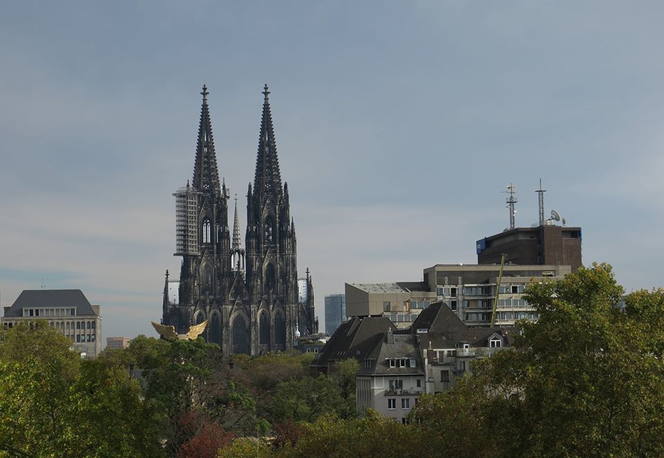 Cathedral View,  Cologne Penthouse by Oliver Weirich; Photo by Paul Clemence