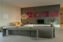 Living Area,  Cologne Penthouse by Oliver Weirich; Photo by Paul Clemence
