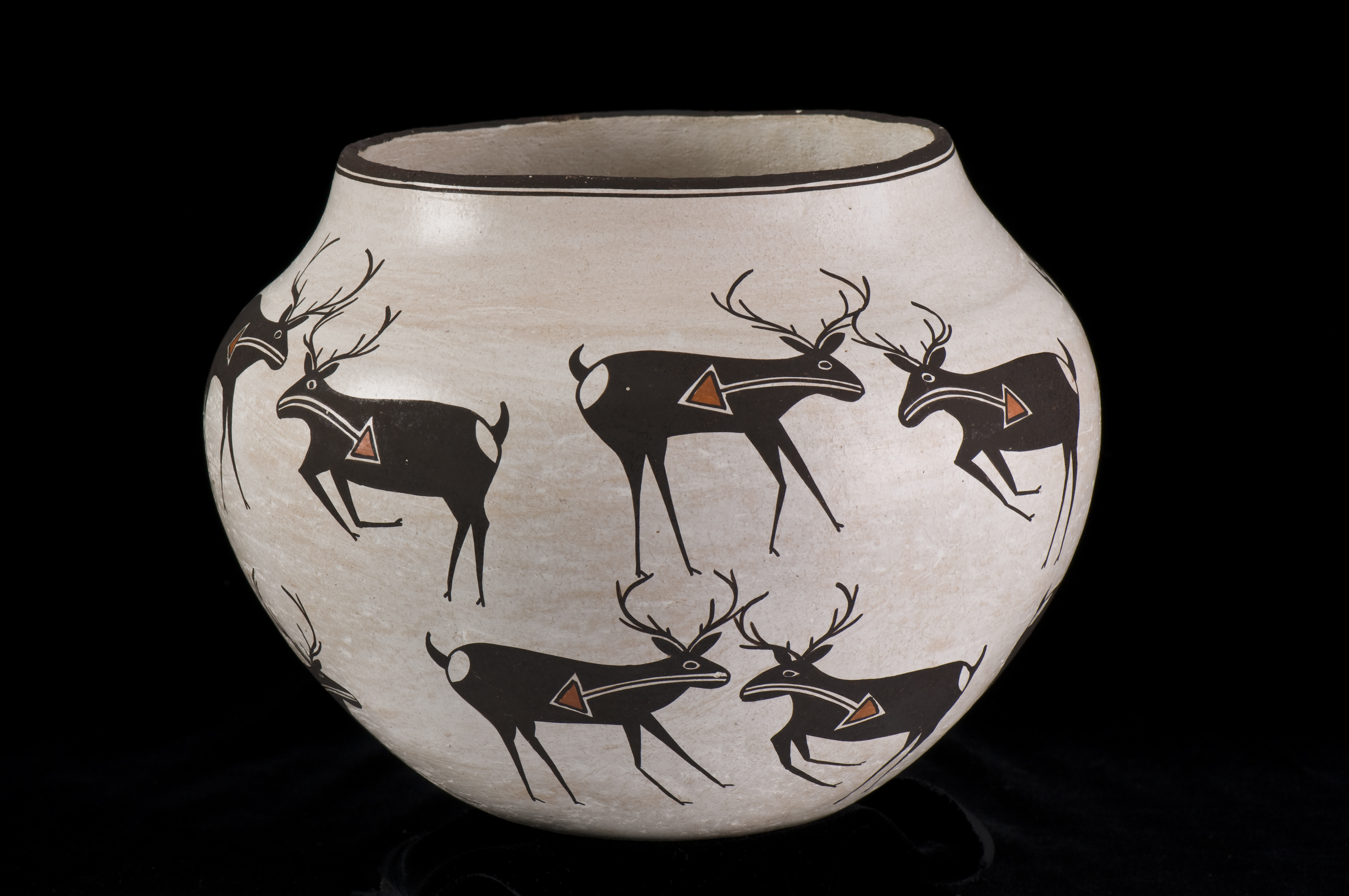 Olla. By Lucy Lewis (Acoma Pueblo), 1968. National Cowboy & Western Heritage Museum. 2007.28.