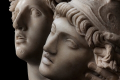 Heads of Achilles and Penthesilea. 2nd century AD, © Antikenmuseum Basel und Sammlung Ludwig, Photography Rüdi Habegger