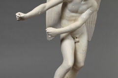 Eros Stringing his Bow- 2nd century AD, Marble, Louvre Museum, MA 448 (MR 139) © RMN–Grand Palais / Art Resource, NY