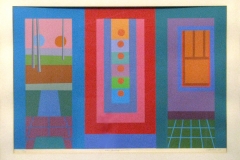 Door Painting Window 1980