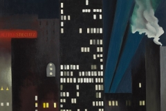 Georgia O'Keeffe Radiator Building-Night, New York Oil on Canvas, 1927