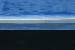 Georgia O'Keeffe. The Beyond, 1972. Oil on canvas, 30 1/16 x 40 3/16 in (76.3 x 101.7 cm). Georgia O'Keeffe Museum. Gift of The Georgia O'Keeffe Foundation. Copyright Georgia O'Keeffe Museum. [2006.5.460]