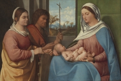 Giorgione, Madonna and Child with Saints Catherine and John the Baptist