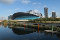 London Aquatic Center, by Zaha Hadid Architects, London, UK, design 2004