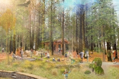 Black Bay Park, Post Falls, Idaho: Pine Bluff Nature Play