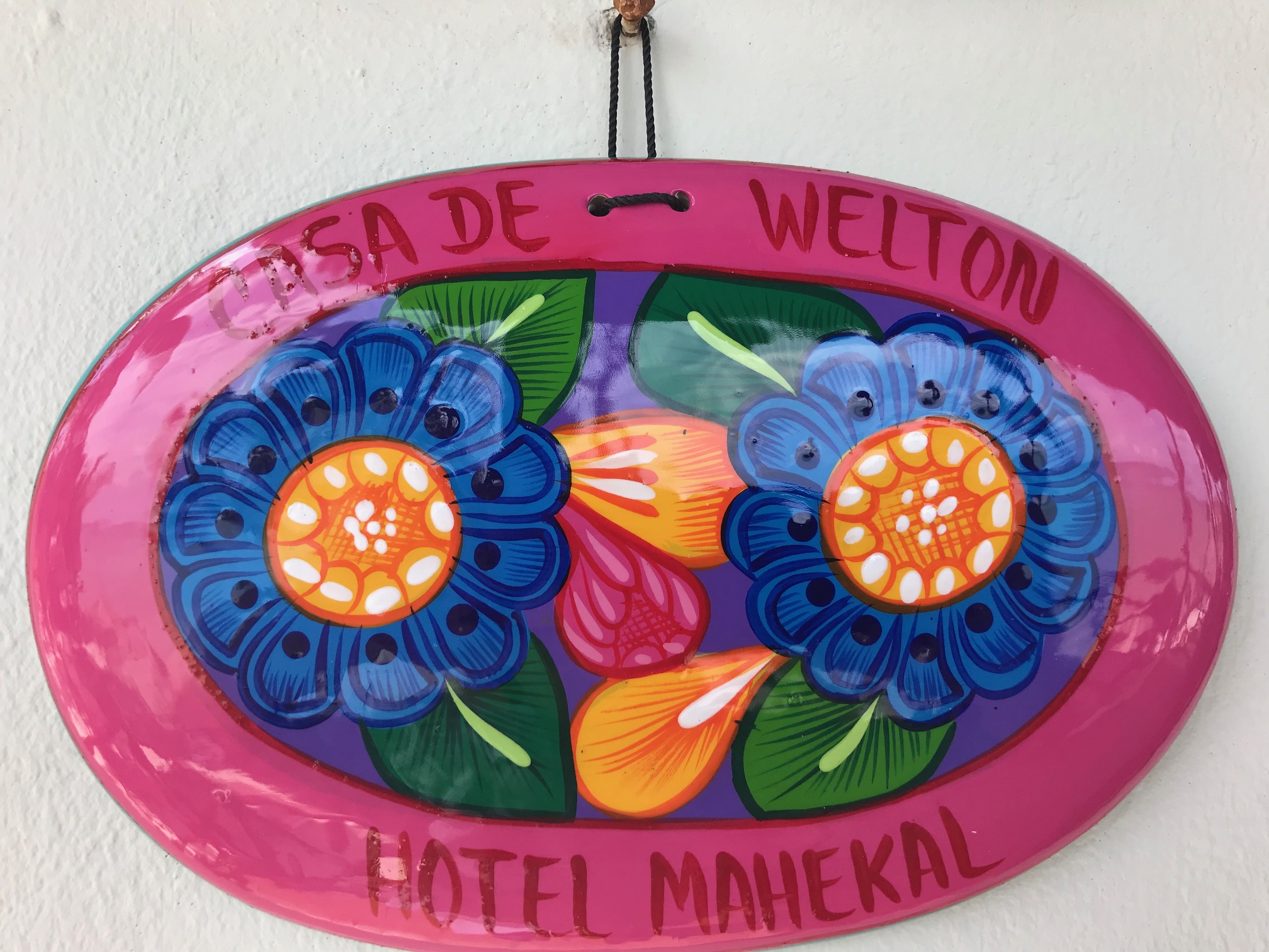 Personalized Welcome, Mahekal Resort, Mexico