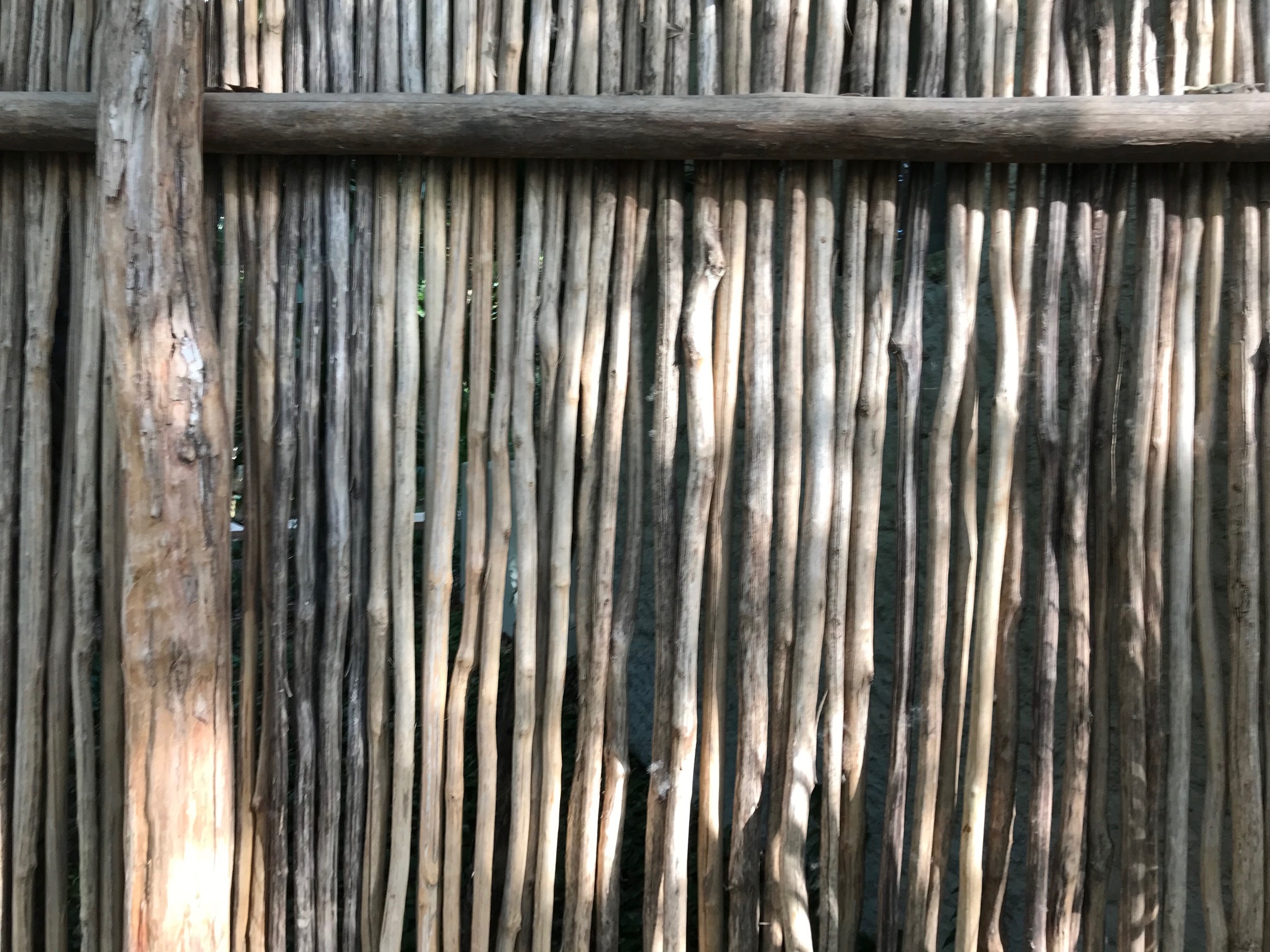 Weathered Mesquite Partition, Mahekal Resort, Mexico
