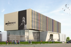 Motown Museum, End with Signage; Perkins+Will