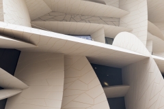 National Museum of Qatar, designed by Ateliers Jean Nouvel, Photo by Iwan Baan