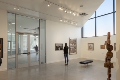 Nora Eccles Harrison Museum of Art. 2018 building renovation and expansion. Main floor galleries.