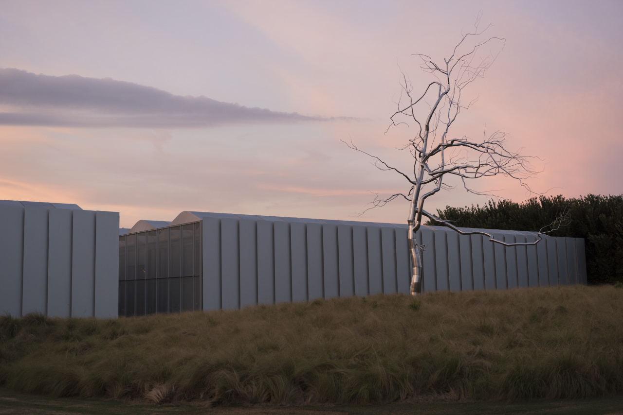 NCMA West Building at Sunset; Askew by RoxyPaine