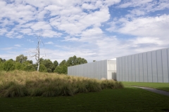 North Carolina Museum of Art West Building; Askew by Roxy Paine