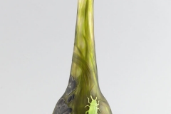 Daum Frères. Vase Scarabée. Pâte de verre. 1911. Musée des Beaux-Arts de la Ville de Paris, Petit Palais.