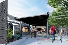 Rabbit Hole Distillery, Entry with Courtyard