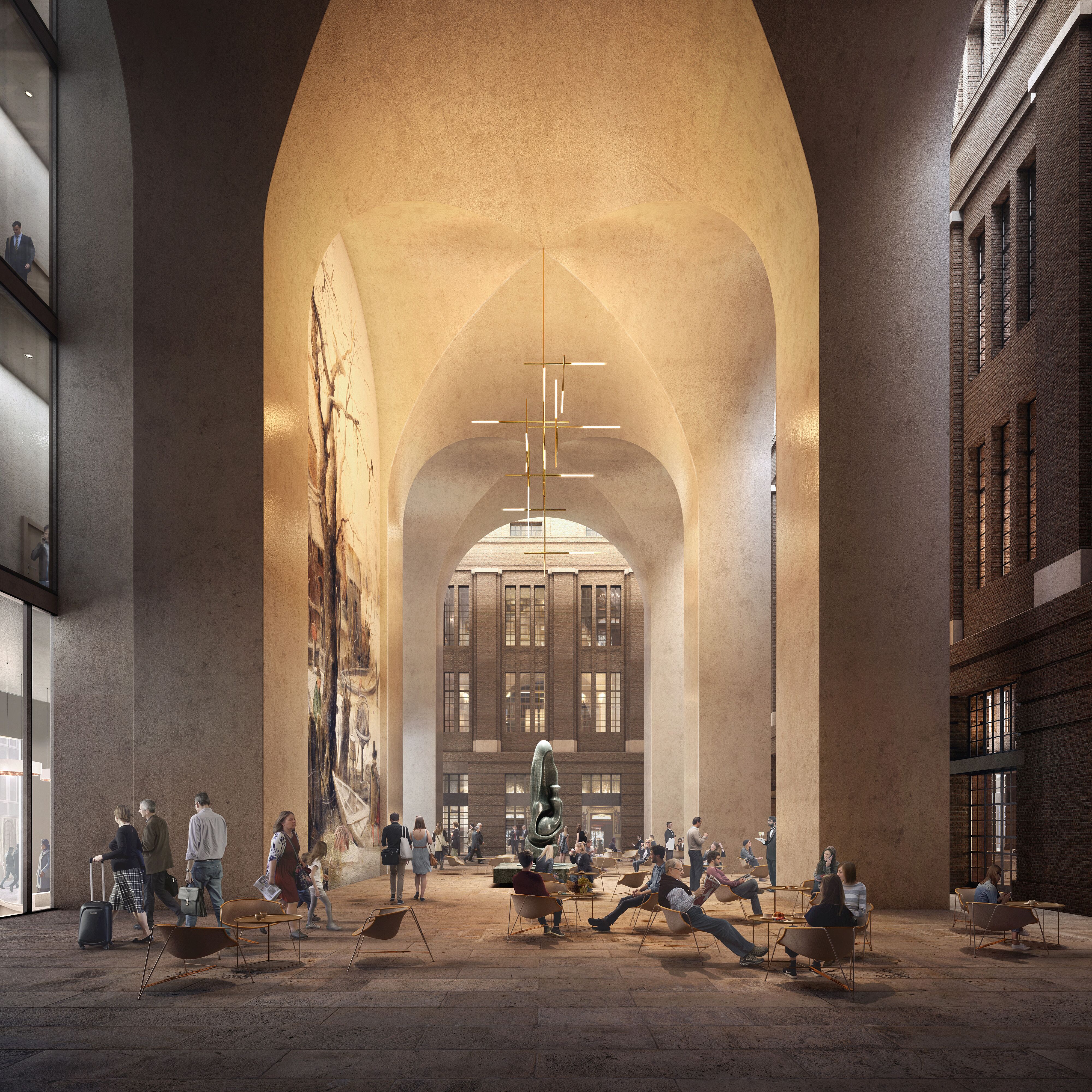 ODA New York has been tapped to redesign the historic post office in Rotterdam, Netherlands