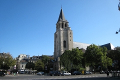 Saint Germain des Prés: Exterior Daytime