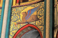 Saint Germain des Prés: Winged Lion Restored