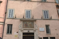 Third Floor, Center Window, Santa Chiara