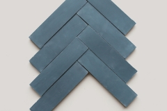 Shapes from clé: Solid Rectangle, Herringbone, Federal Blue