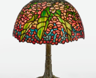 Lot 25: Tiffany Studios "Begonia" Table Lamp