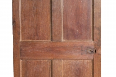 John Hemings (American, 1776−1833) Paneled Door for Jefferson’s Poplar Forest, 1809−1819 Varnished walnut Courtesy of Thomas Jefferson’s Poplar Forest