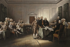 John Trumbull (American, 1756−1843) The Declaration of Independence, July 4, 1776, 1832 Oil on canvas Wadsworth Atheneum Museum of Art, Hartford, CT Purchased by Daniel Wadsworth and members of the Atheneum Committee, 1844.3 Photography credit: Allen Phillips/Wadsworth Atheneum