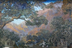 Mural, The Dream Garden, 1916. Tiffany Studios.