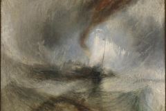 Snow Storm - Steam-Boat off a Harbour's Mouth exhibited 1842 Joseph Mallord William Turner 1775-1851 Accepted by the nation as part of the Turner Bequest 1856 http://www.tate.org.uk/art/work/N00530