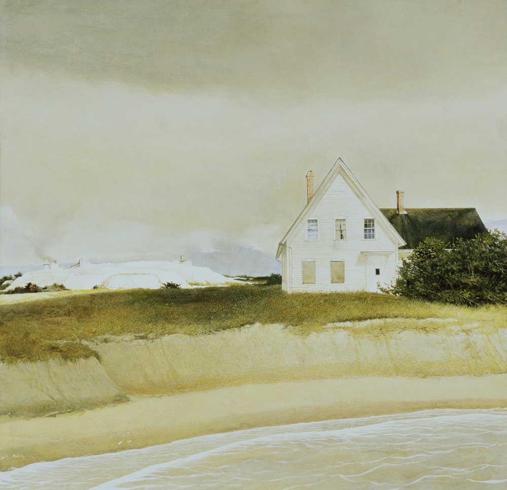 Andrew Wyeth (American, 1917-2009) Undermined, 1998 Tempera on panel Bank of America Collection ©2020 Andrew Wyeth/Artists Rights Society (ARS), New York