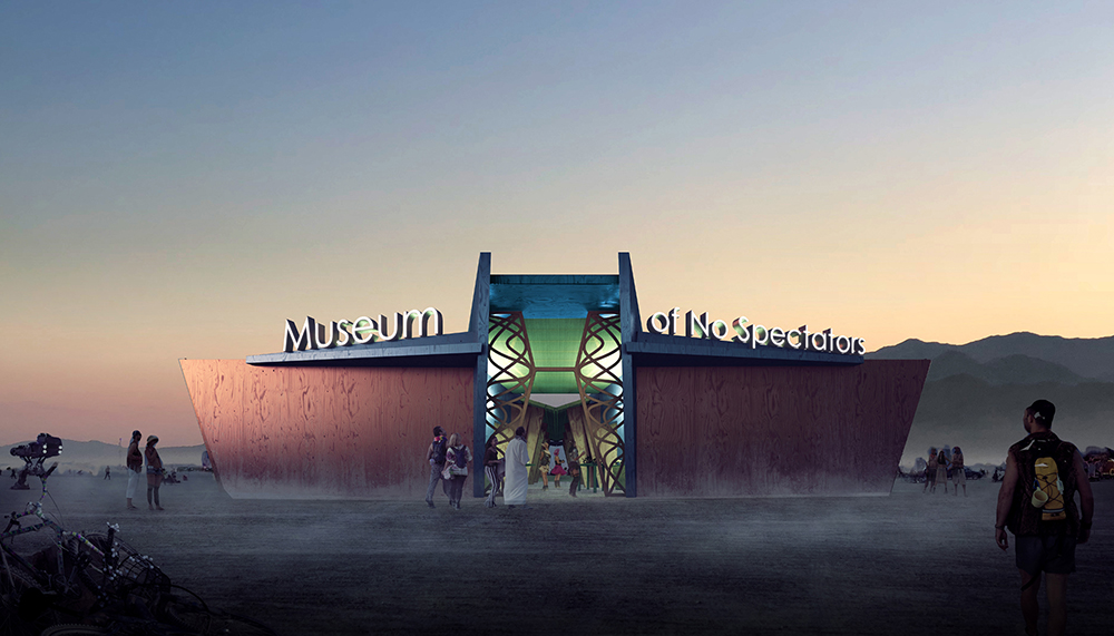 Burning Man: Museum of No Spectators