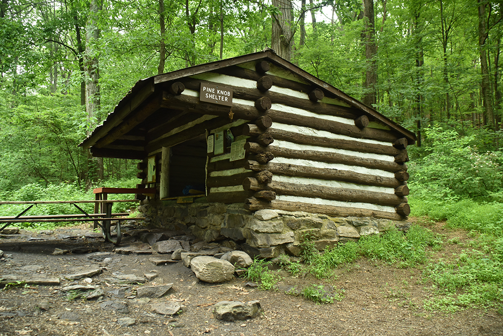 Pine Knob, Maryland Trail Shelter, Appalachian Trail