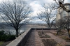 Country: United StatesSite: The Cloisters Caption: View of the Palisades and Hudson River looking west from the Bonnefont Cloister gardenImage Date: February 2013Photographer: Andrew Winslow, Metropolitan Museum of Art/World Monuments FundProvenance: 2014 Watch NominationOriginal: from Sharefile