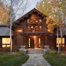 From Big Sky Journal’s HOME Issue, the Cowboy Cabin