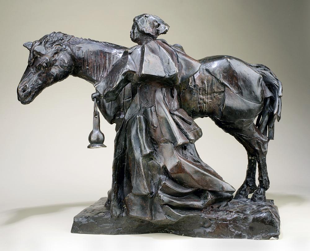 A Sojourner Truth Monument maquette is pictured here.