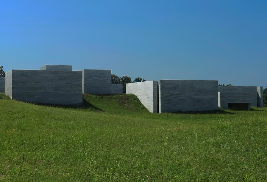 Glenstone is a private museum in the Washington, D.C. suburbs, an expansion of a smaller project by Gwathmey Siegel.