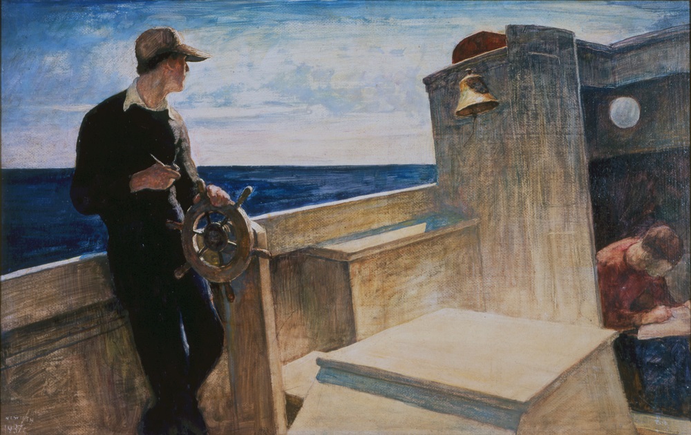 N.C. Wyeth, Eight Bells, Peninsula Fine Arts Center in Newport News, Va.