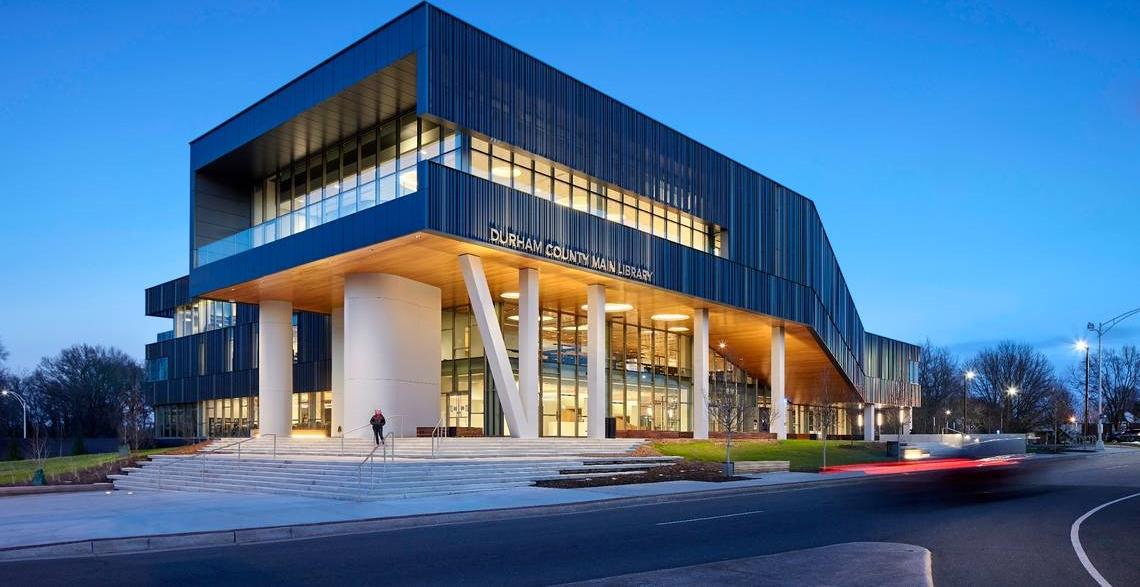 Vines Architecture Designed the New Durham Main Library.