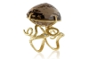 5 Aida Bergsen_smoky quartz snake ring_18k gold jewelry_Stone & Strand