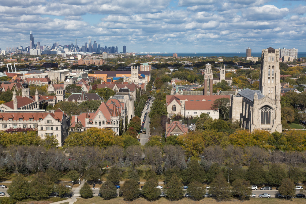 Image from book titled Building Ideas, featuring architecture on the University of Chicago campus, published summer of 2013. (Photo by Tom Rossiter/The University of Chicago)