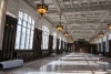 Heritage Hall, a former campus dining area, is the historic centerpiece of the new renovations to Father O'Connell Hall along Michigan Ave. at The Catholic University of America in Washington, D.C. Ed Pfueller/The Catholic University of America