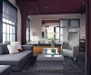 Living Room by Applegate Tran