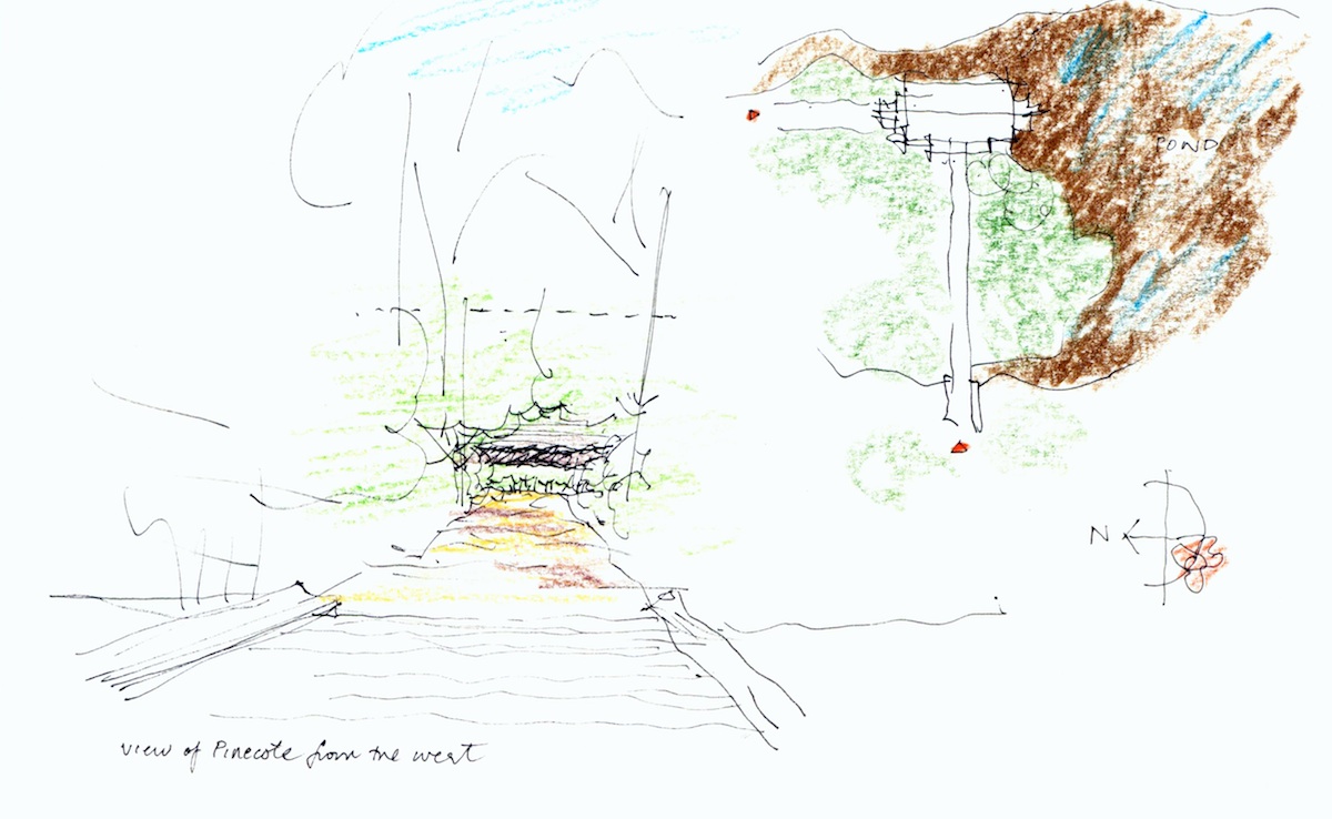 Pinecote from West sketch_sm