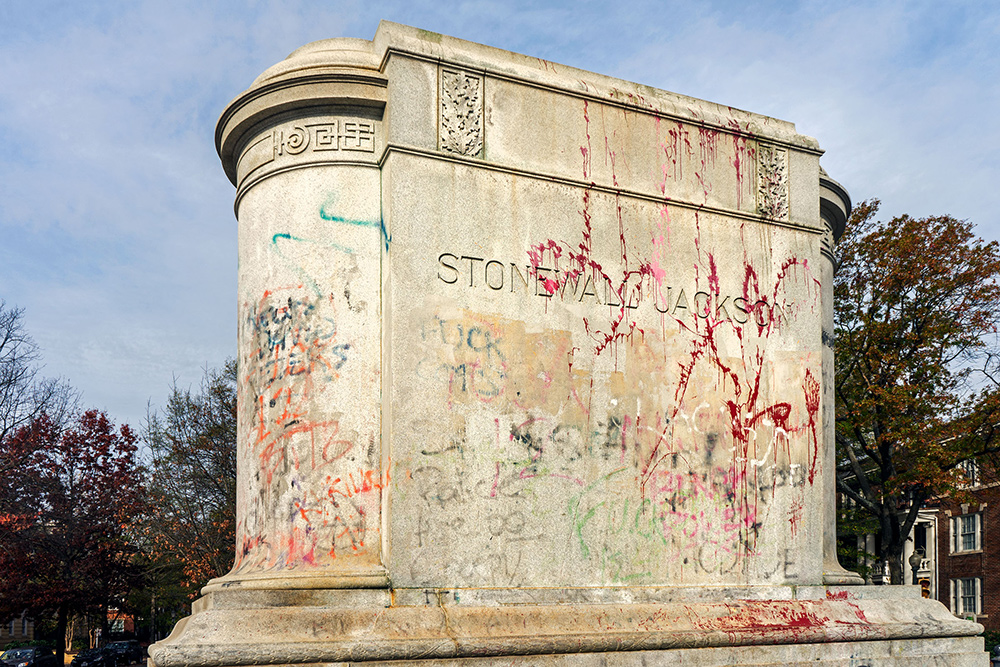 Heady symbols of one of the most racist, far-reaching, and outright false propaganda campaigns ever, the statues of Jefferson Davis, Robert E. Lee, Stonewall Jackson, J.E.B. Stuart and Matthew Fontaine Maury were defaced, torn down, or removed during the summer of 2020.